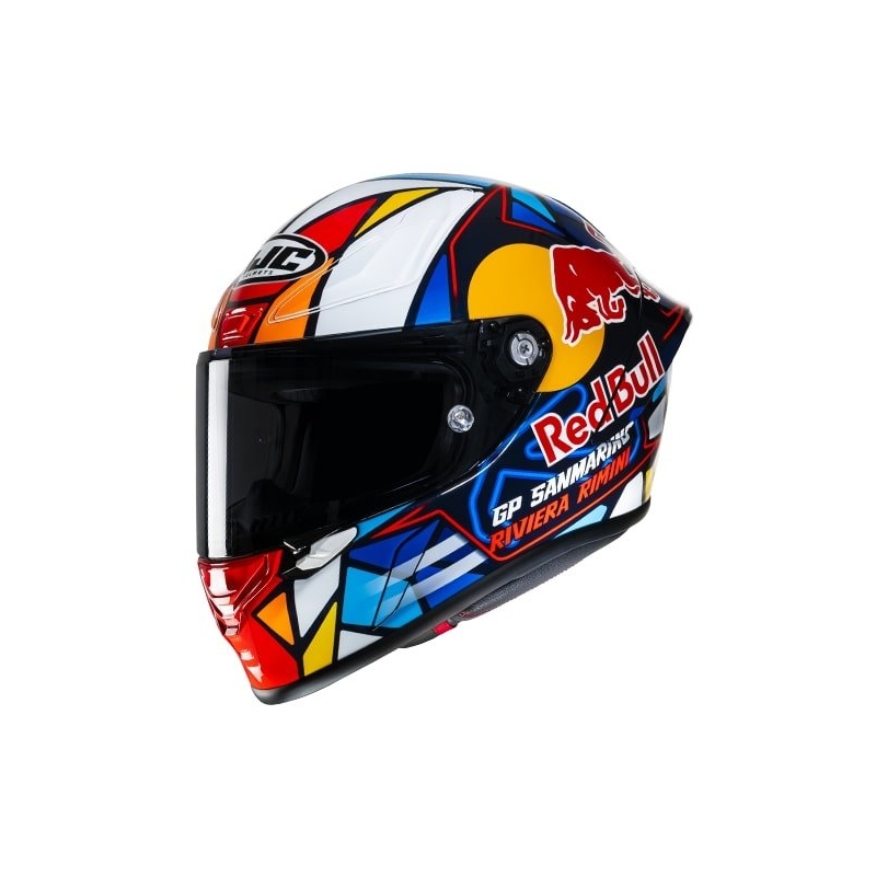Casco integral de moto HJC RPHA Redbull Misano GP MC21 multicolor