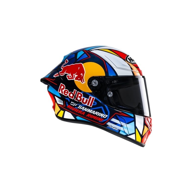 Casco integral de moto HJC RPHA Redbull Misano GP MC21 multicolor
