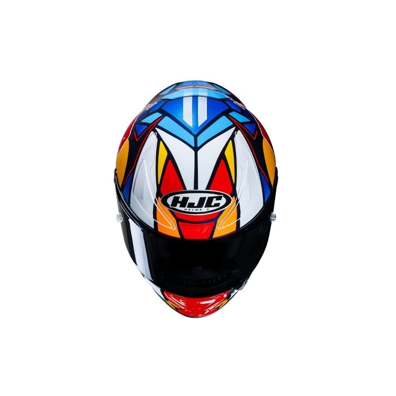Casco integral de moto HJC RPHA Redbull Misano GP MC21 multicolor