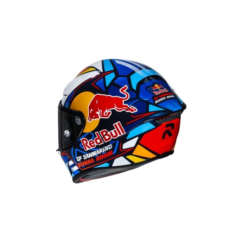 Casco integral de moto HJC RPHA Redbull Misano GP MC21 multicolor
