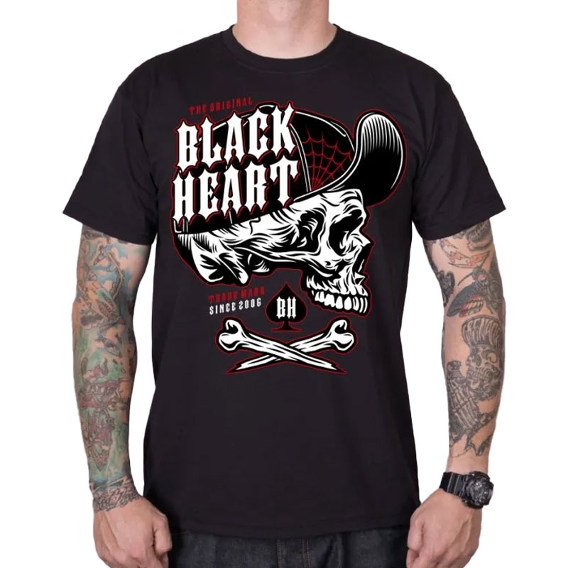 Camiseta Black Heart Speedy negra