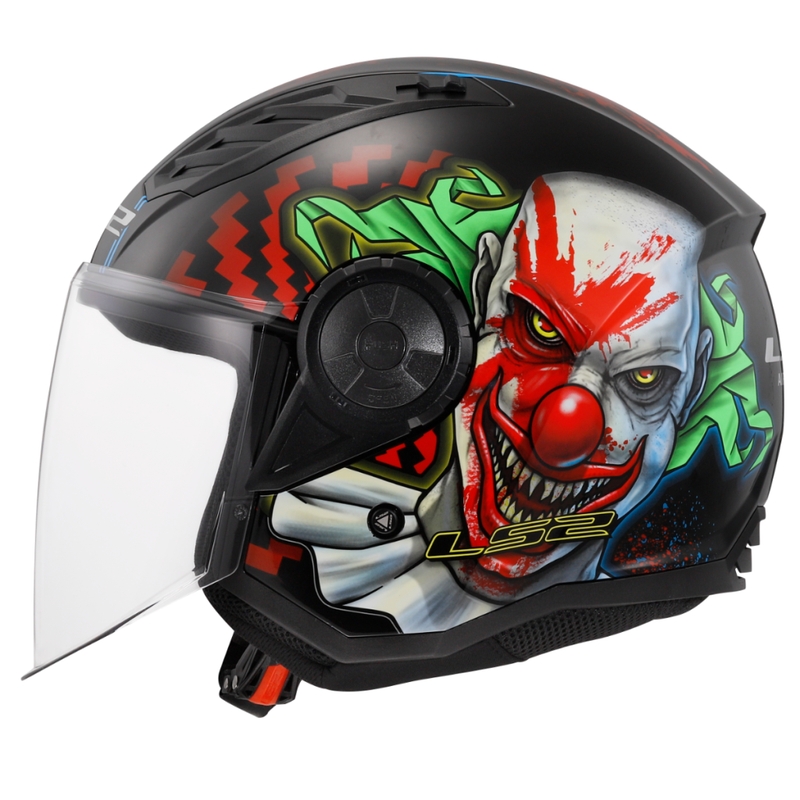 Casco de moto abierto LS2 OF616 Airflow II Happy Dreams