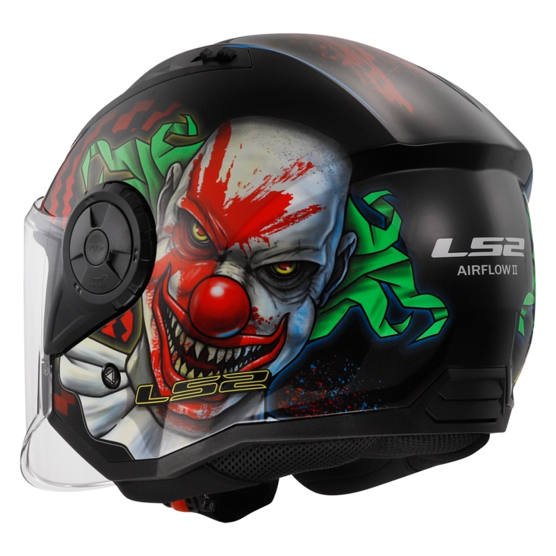 Casco de moto abierto LS2 OF616 Airflow II Happy Dreams