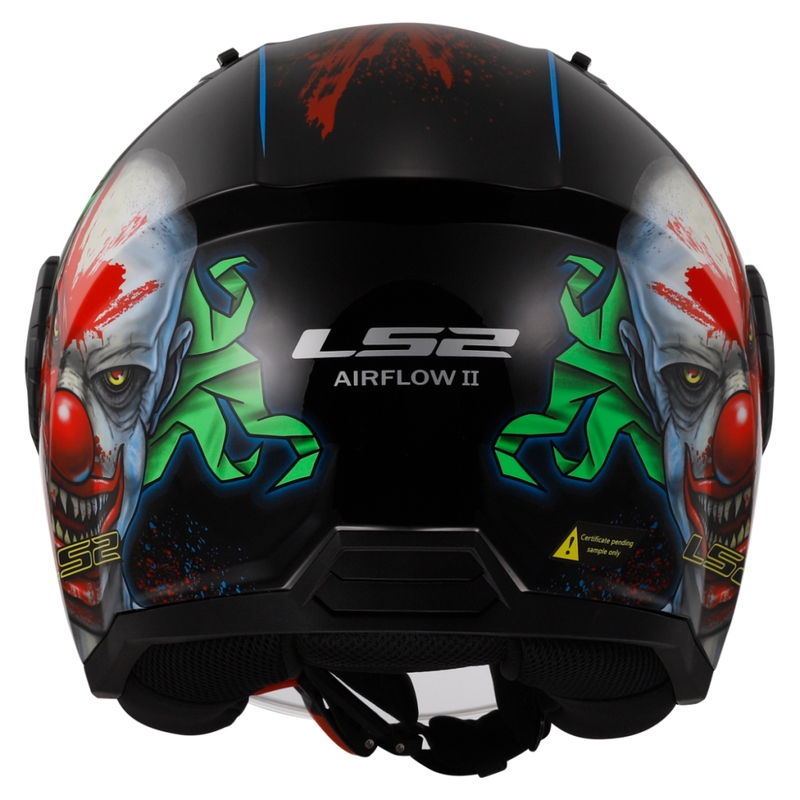Casco de moto abierto LS2 OF616 Airflow II Happy Dreams