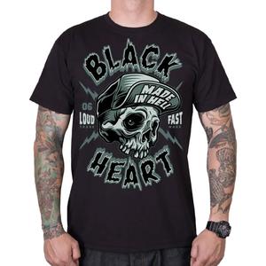 Camiseta Black Heart Spike negra