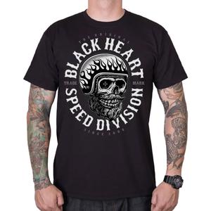 Camiseta Black Heart Speed Division negra