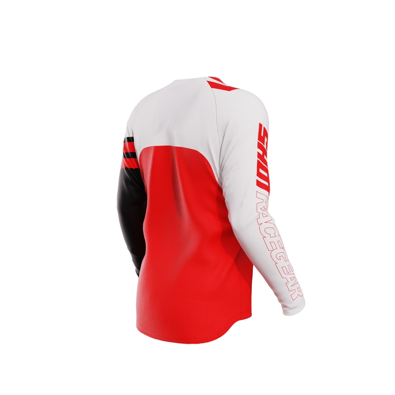 Maillot motocross infantil Shot Rush rojo liquidación