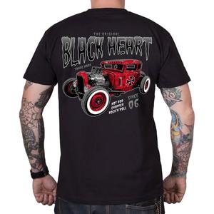 Camiseta Black Heart Red Baron negra