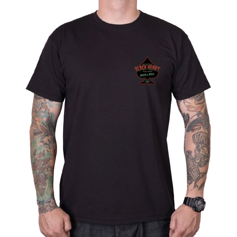 Camiseta Black Heart Ema negra