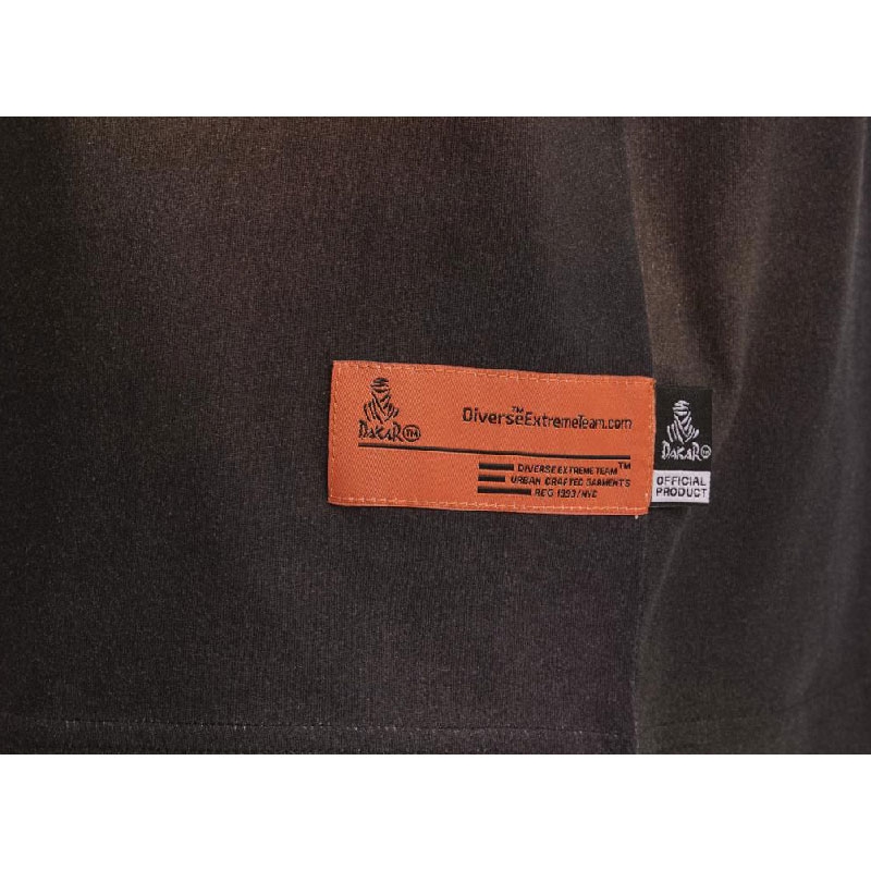 Camiseta Dakar DES 5 camuflaje marrón