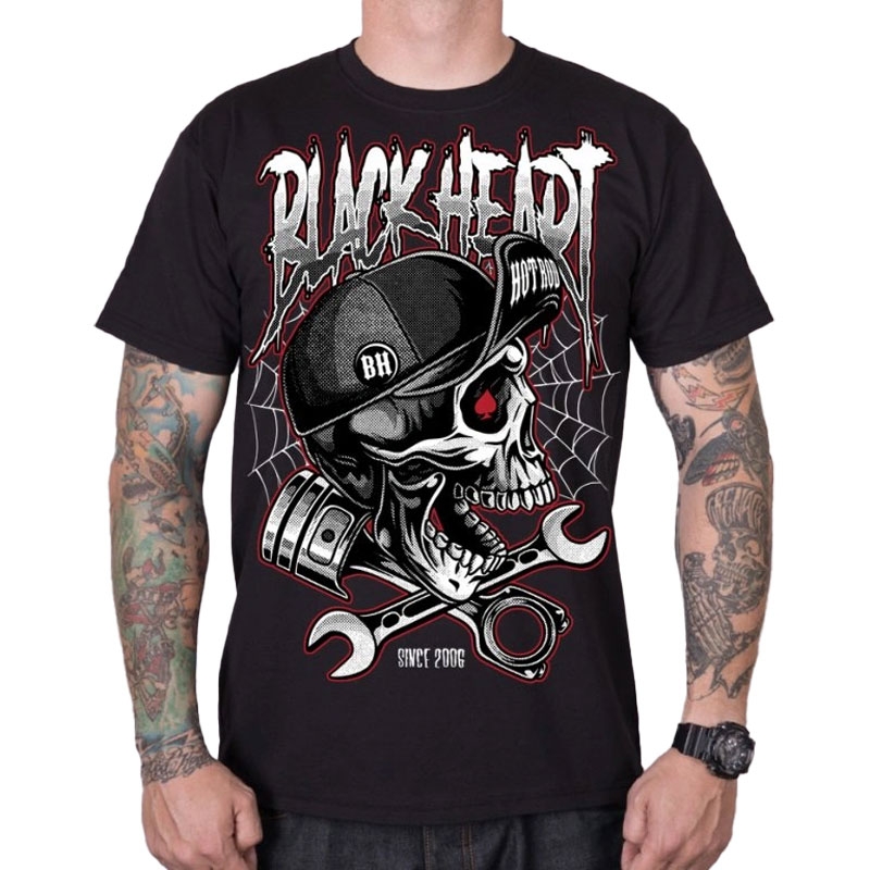 Camiseta Black Heart Riot negra