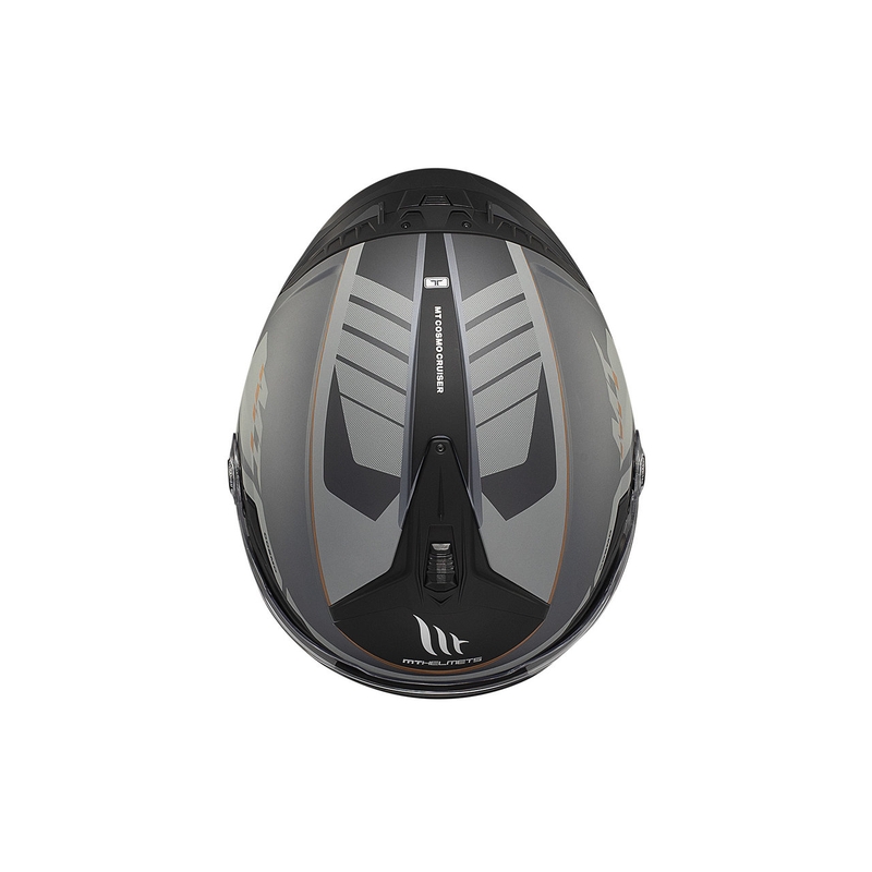 MT Cosmo SV Cruiser casco abierto gris-negro mate