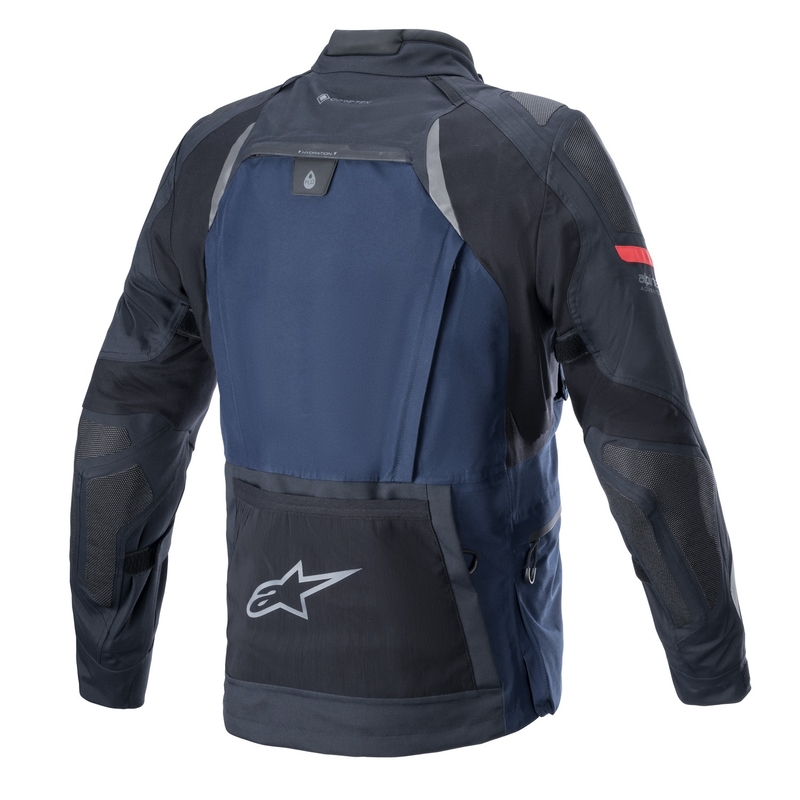 Chaqueta de moto Alpinestars Boulder Gore-Tex Azul Oscuro-Negro
