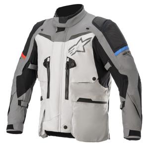 Chaqueta de moto Alpinestars Boulder Gore-Tex gris claro oscuro