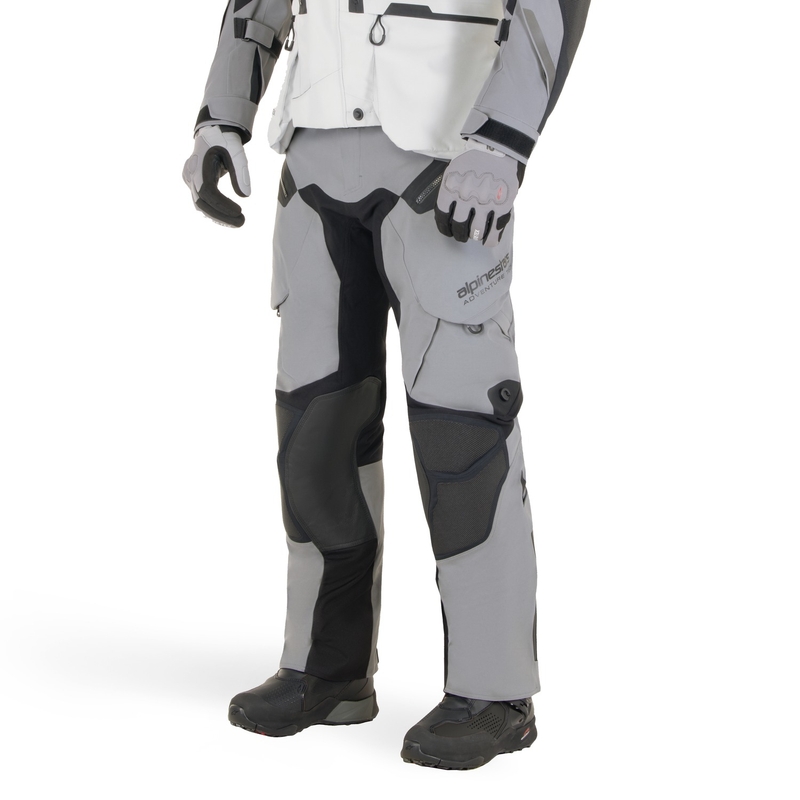 Pantalón corto de moto Alpinestars Boulder Gore-Tex gris-negro