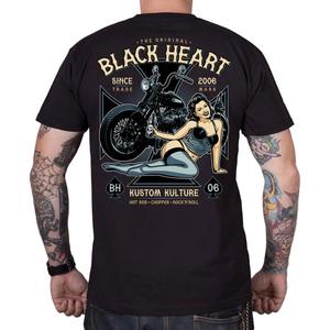 Camiseta Black Heart Ava negra