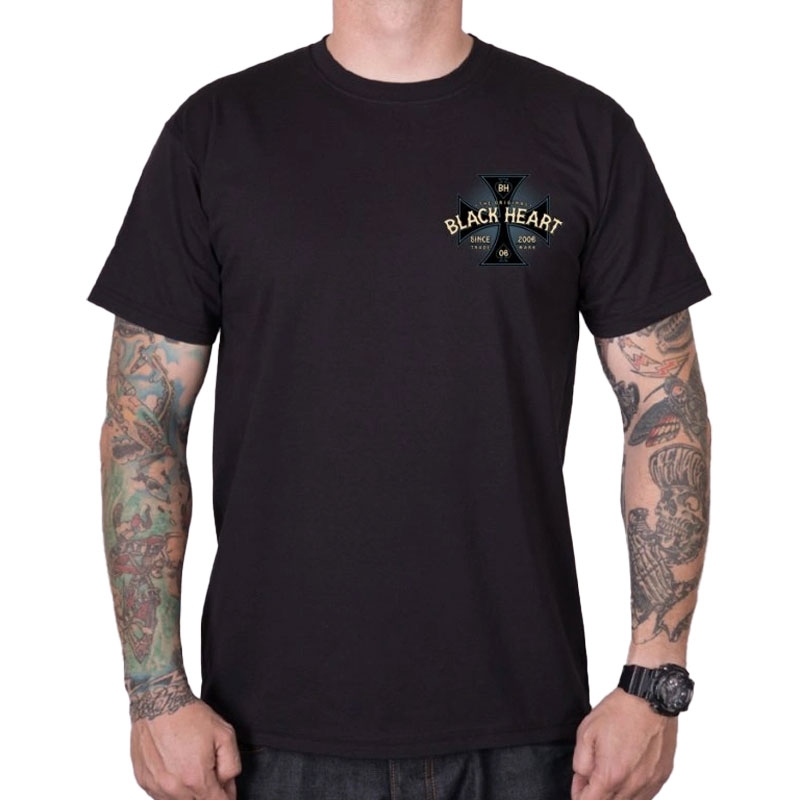 Camiseta Black Heart Ava negra
