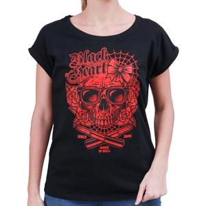 Camiseta Mujer Corazón Negro Dead Beauty Ext negro