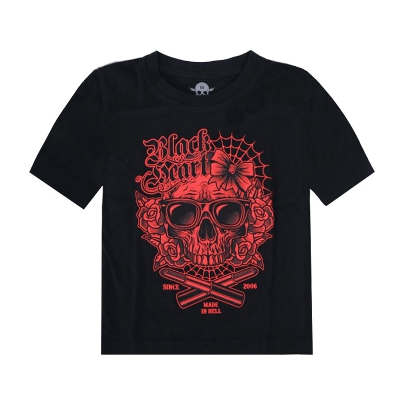 Camiseta niño Black Heart Lipstick Blk Black