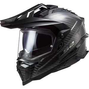 Casco Enduro LS2 MX701 Explorer Carbono Negro Brillante