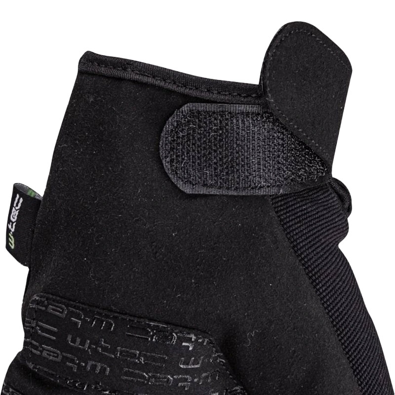 Guantes Black Heart W-TEC Rioter Chopper Negros