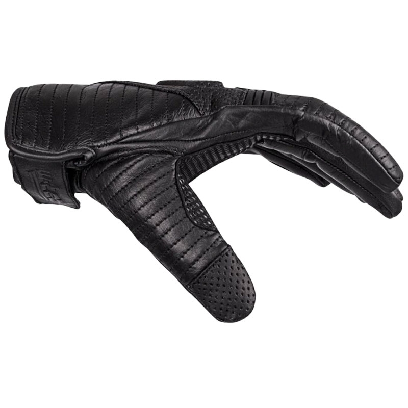 Guantes de moto Black Heart Brillanta negros