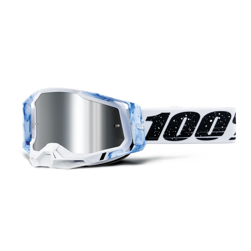 Gafas de motocross 100% RACECRAFT Mixos plexi plata