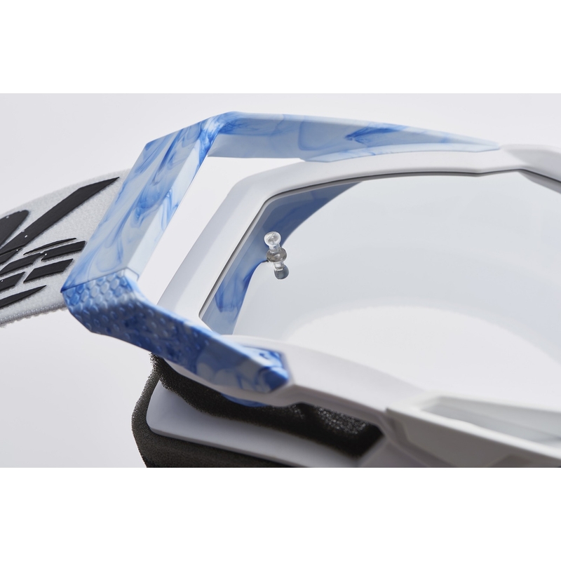 Gafas de motocross 100% RACECRAFT Mixos plexi plata