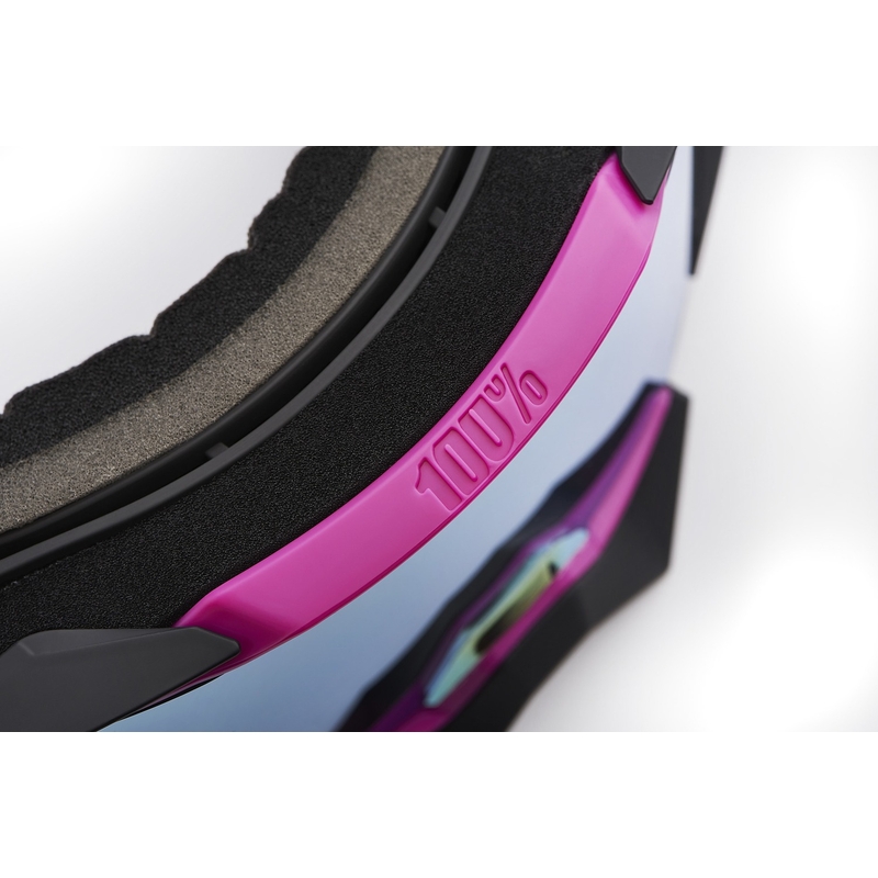 Gafas de motocross 100% ARMEGA 91 plexi dorado