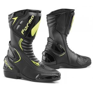 Botas de moto Forma Freccia negro-amarillo fluo