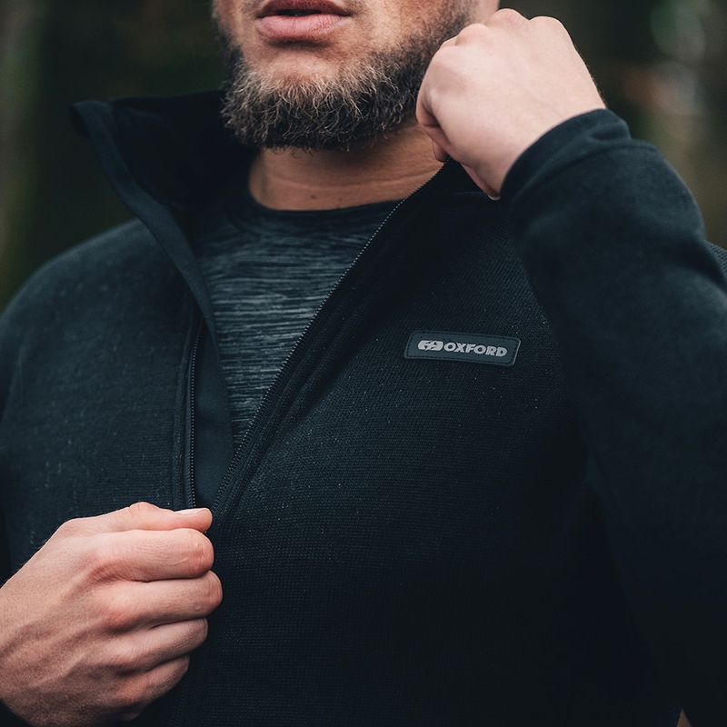 Oxford Advanced Forro polar chaqueta térmica negro