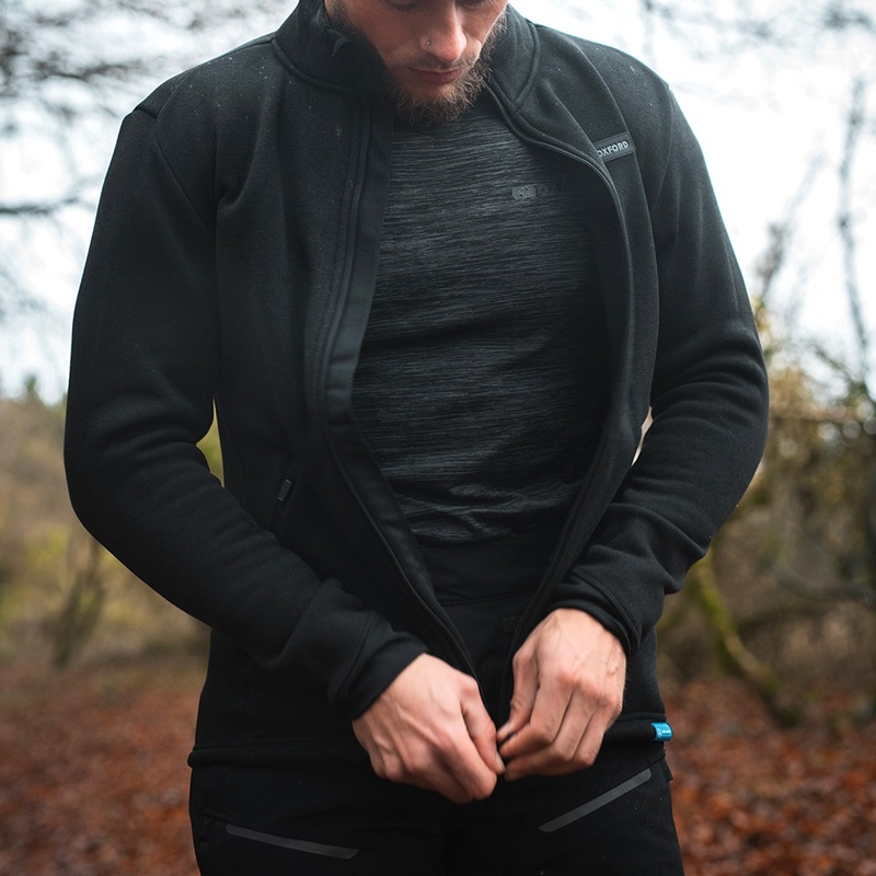 Oxford Advanced Forro polar chaqueta térmica negro