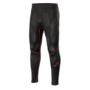 Ropa interior térmica Alpinestars Ride Tech Summer negra y roja