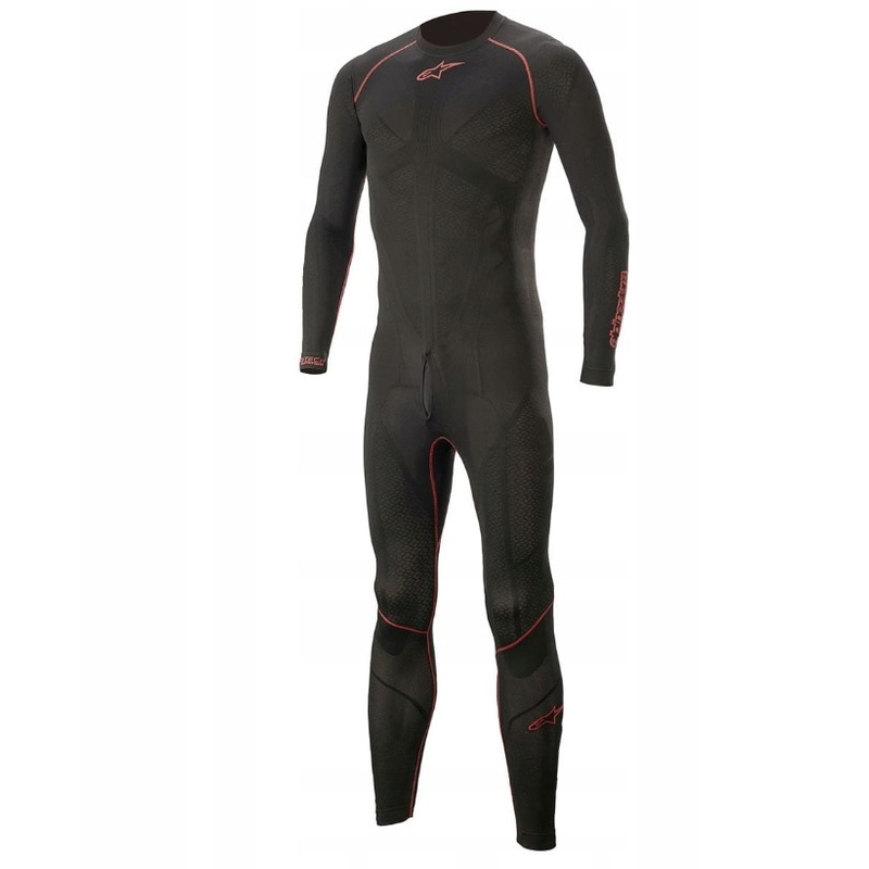 Mono térmico Alpinestars Ride Tech Lite 1 PC negro y rojo