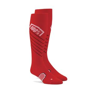 Calcetines 100% - USA HI Side MX rojo