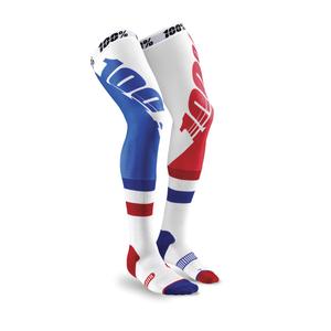 Rodilleras 100%-USA REV MX azul-rojo
