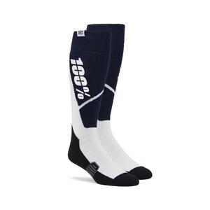 Calcetines 100% - USA Torque MX azul y blanco