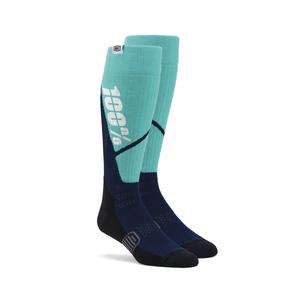 Calcetines 100% - USA Torque MX gris-azul