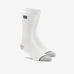 Calcetines 100% USA Solid White