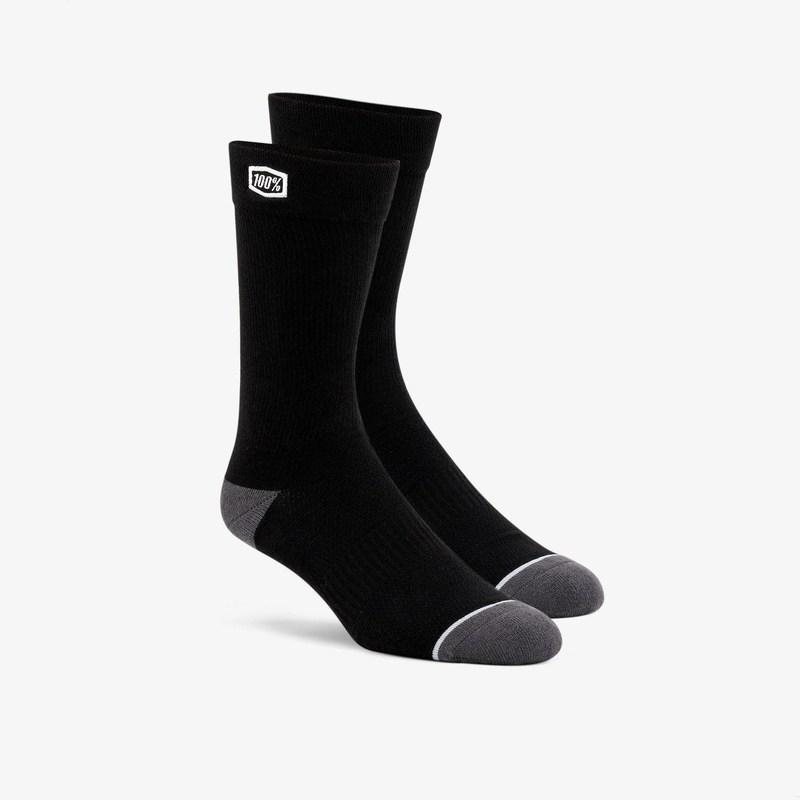 Calcetines 100% USA Solid Black