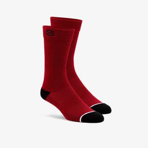 Calcetines 100% USA Solid Red