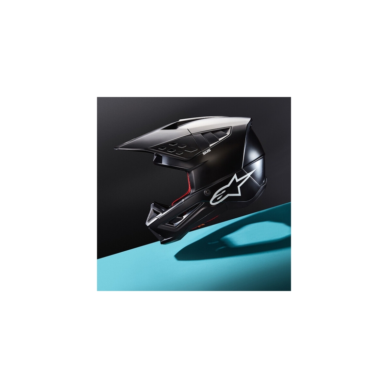 Motokrosová helma Alpinestars S-M5 Solid černá matná
