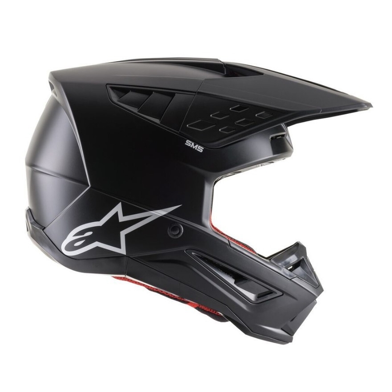 Motokrosová helma Alpinestars S-M5 Solid černá matná