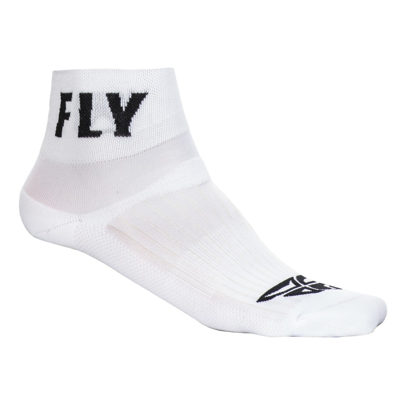 Calcetines cortos FLY Racing blancos