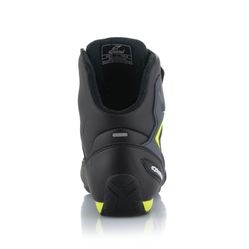 Botas de moto Alpinestars Faster-3 negro-amarillo fluo