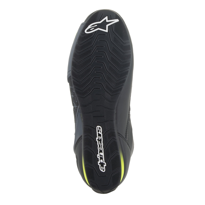 Botas de moto Alpinestars Faster-3 negro-amarillo fluo