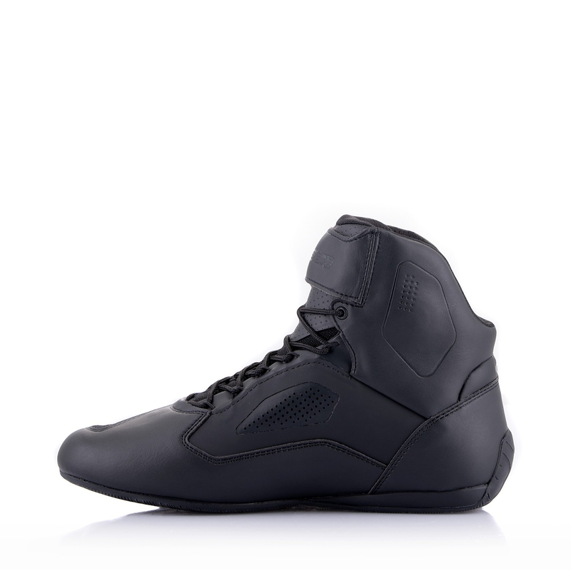 Botas de moto Alpinestars Faster-3 Rideknit Negro-Gris Oscuro-Rojo