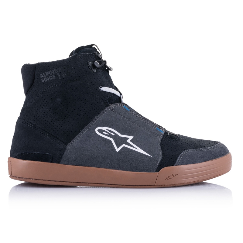 Botas de moto Alpinestars Chrome Negro-Gris-Marrón-Azul