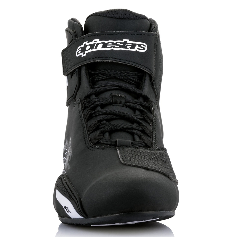 Botas de moto Alpinestars Sector Negras y Blancas