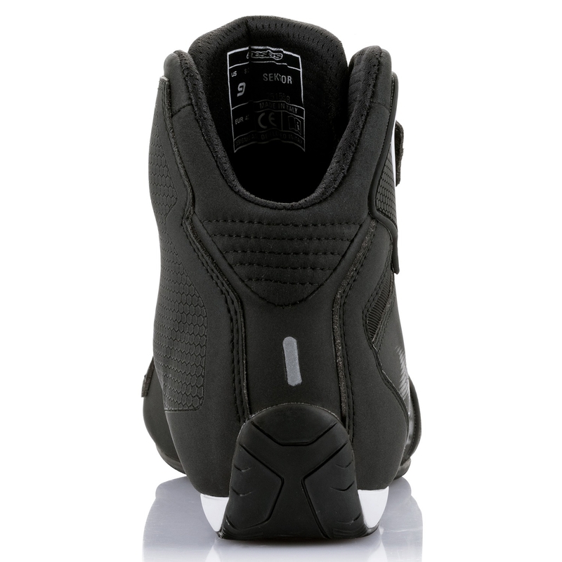 Botas de moto Alpinestars Sector Negras y Blancas